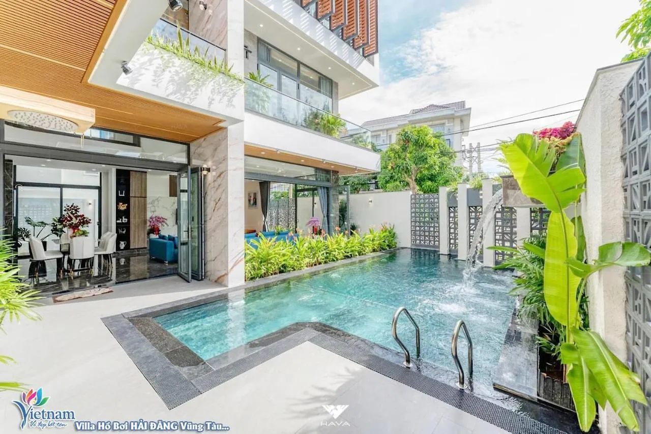 Villa Blue Day Sieu Vip To Ngoc Van Ho Boi 붕타우 베트남