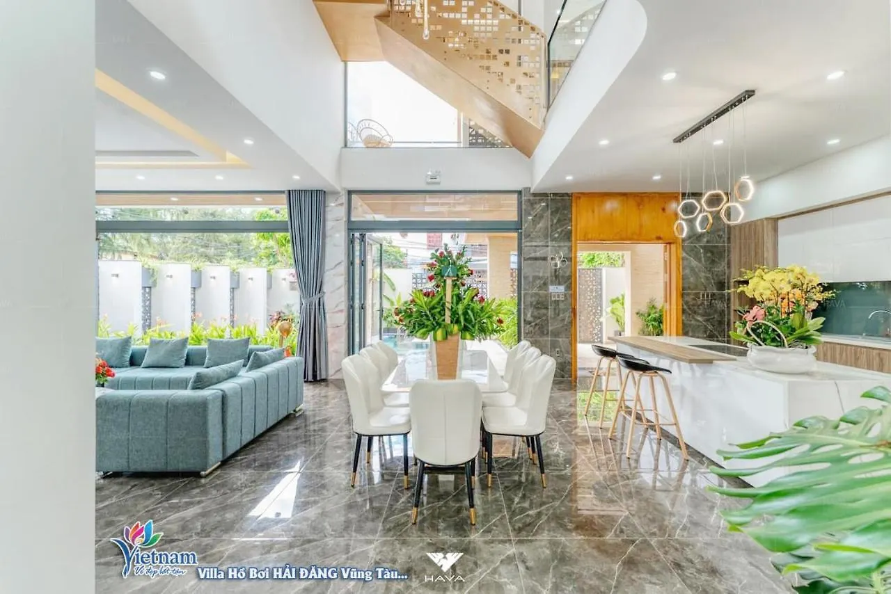 Villa Blue Day Sieu Vip To Ngoc Van Ho Boi Vung Tau Vietnam